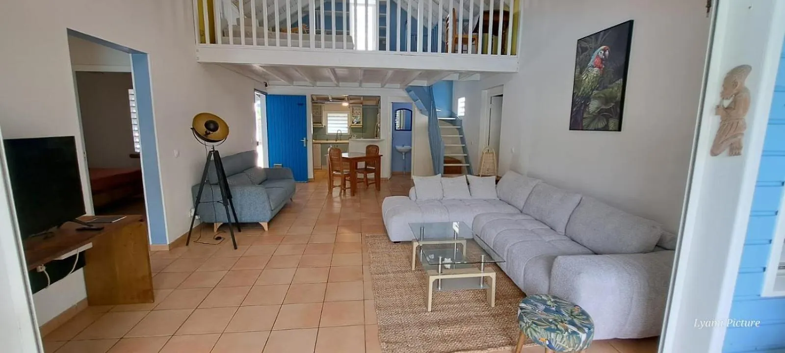 Villa Standing Acces Prive Plage Sainte-Rose